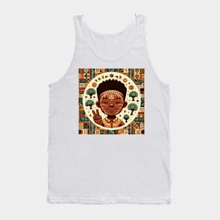 Black Kid Tank Top